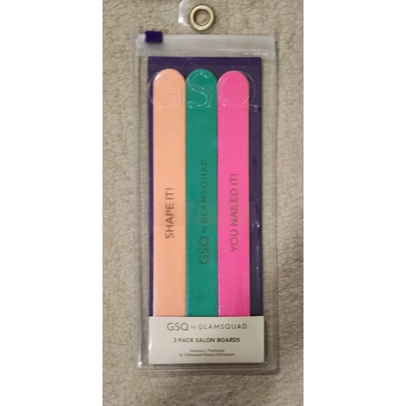 GSQ by GLAMSQUAD 3 Pack Salon Boards - New - Picture 1 of 3